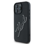 Karl Lagerfeld - 3D Design (KLHCP16L3DRKSDLK) - iPhone 16 Pro - Rubber Signature – Image 6