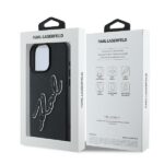 Karl Lagerfeld - 3D Design (KLHCP16L3DRKSDLK) - iPhone 16 Pro - Rubber Signature – Image 8