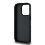 Karl Lagerfeld - Hardcase Leather Monogram (KLHCP16LPGKLKIPK) - iPhone 16 Pro - Karl Head Pin – Image 4