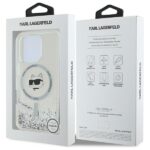 Karl Lagerfeld - Liquid Glitter MagSafe (KLHMP16XLGCHSGH) - iPhone 16 Pro Max - Transparent Choupette Head – Image 7