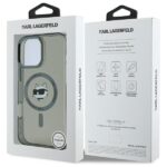 Karl Lagerfeld - IML MagSafe (KLHMP16XHLSCHK) - iPhone 16 Pro Max - Metal Choupette`s Head – Image 7