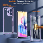 Techsuit - ColorVerse 360 Series + Screen Protector - Samsung Galaxy A06 - Black – Image 2