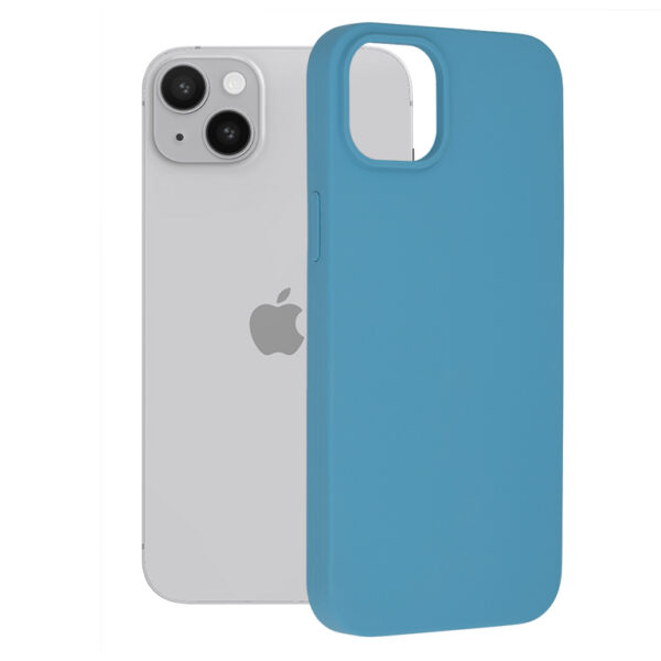 Techsuit - Soft Edge Silicone - iPhone 14 Plus - Denim Blue