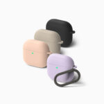 Ringke - Silicone - Apple AirPods 4 - Black – Image 6