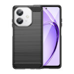 Techsuit - Carbon Silicone - Oppo A40 4G / A60 5G - Black – Image 2