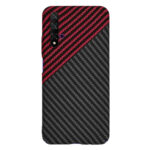 Techsuit - Carbonite FiberShell - Huawei Nova 5T / Honor 20 - Red Vortex – Image 3