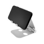 Fixed - Desk Stand Frame (FIXFR-PHO-SL) - for Phones / Tablets, Universal, Foldable, Minimalist Design, Aluminium - Silver – Image 4