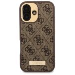 Guess - Hardcase 4G Logo Plate MagSafe (GUHMP16SU4GPRW) - iPhone 16 - Brown – Image 2