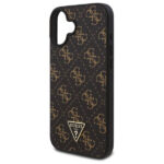 Guess - Hardcase 4G Triangle Metal Logo (GUHCP16SPG4GPK) - iPhone 16 - Black – Image 5