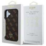 Guess - Hardcase 4G Triangle Metal Logo (GUHCP16SPG4GPK) - iPhone 16 - Black – Image 7