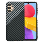 Techsuit - Carbonite FiberShell - Samsung Galaxy A13 4G - Stealth Gray