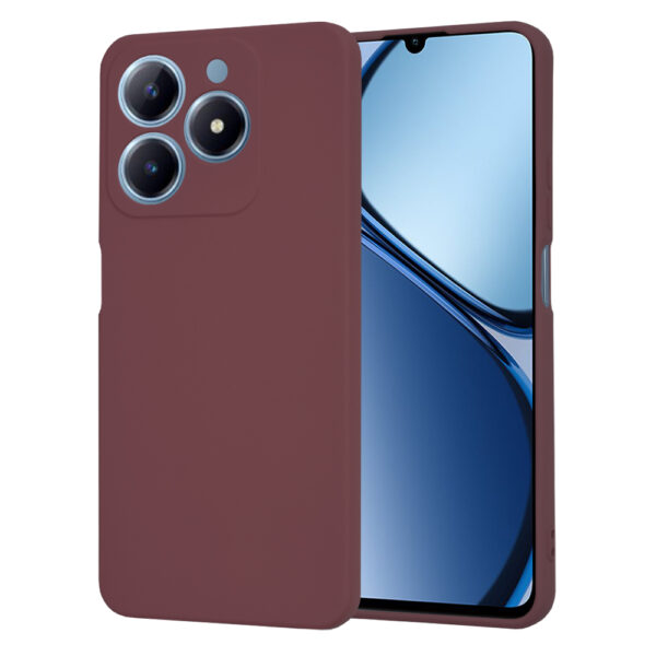 Techsuit - SoftFlex - Realme C61 / Realme C63 - Plum Red