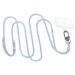 Spigen - Universal Holder Link Strap - Crossbody Lanyard for Phone Cases, 220 - 790mm - Mute Blue – Image 4