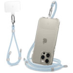 Spigen - Universal Holder Link Strap - Crossbody Lanyard for Phone Cases, 220 - 790mm - Mute Blue