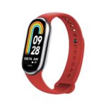 Fixed - Silicone Strap - Xiaomi Mi Band 8 / 8 NFC / 9 / 9 NFC - Red