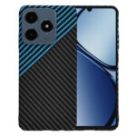Techsuit - Carbonite FiberShell - Realme C61 / Realme C63 - Blue Pulse