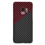 Techsuit - Carbonite FiberShell - Samsung Galaxy S9 - Red Vortex – Image 3