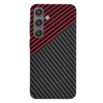 Techsuit - Carbonite FiberShell - Samsung Galaxy S24 - Red Vortex – Image 3