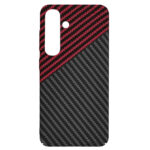 Techsuit - Carbonite FiberShell - Samsung Galaxy S24 - Red Vortex – Image 4