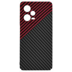 Techsuit - Carbonite FiberShell - Xiaomi Redmi Note 12 Pro 5G - Red Vortex – Image 4