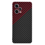 Techsuit - Carbonite FiberShell - Xiaomi Redmi Note 12 Pro 5G - Red Vortex – Image 3
