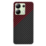 Techsuit - Carbonite FiberShell - Xiaomi Redmi Note 13 4G - Red Vortex – Image 3