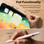 Ringke - Silicone Drafting Pencil Case - for Apple Pencil 2nd Generation / Pro, Easy to Attach, Durable Elasticity - White – Image 4