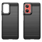 Techsuit - Carbon Silicone - Motorola Moto G75 - Black – Image 2