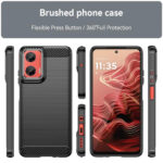 Techsuit - Carbon Silicone - Motorola Moto G75 - Black – Image 6
