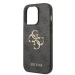 Guess - Hardcase 4G Big Metal Logo (GUHCP15X4GMGGR) - iPhone 15 Pro Max - Grey – Image 4