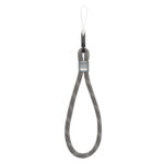 Ringke - Rope Hand Strap - Universal Buckel Ring, Round Carabiner, Adjustable, 7mm - Gray