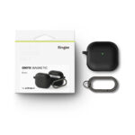 Ringke - Protection Case Onyx Magnetic - for AirPods 4, Non-Slip Texture, Carabiner Hole - Sage Green – Image 9