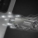 Adata - Memory Stick (AUV350-64G-RBK) - USB 3.2 FlashDrive, 64GB, 90/40MB/s - Silver – Image 4