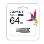Adata - Memory Stick (AUV350-64G-RBK) - USB 3.2 FlashDrive, 64GB, 90/40MB/s - Silver – Image 7