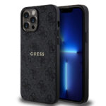 Guess - 4G Ring Classic Logo MagSafe (GUHMP13XG4GFRK) - iPhone 13 Pro Max - Black
