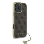 Guess - Hardcase 4G Charms Collection (GUHCP16LGF4GBR) - iPhone 16 Pro - Brown – Image 3