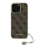 Guess - Hardcase 4G Charms Collection (GUHCP16LGF4GBR) - iPhone 16 Pro - Brown – Image 2
