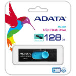 Adata - Memory Stick (AUV320-128G-RBKBL) - USB 3.1 FlashDrive, 128GB - Black / Blue – Image 7