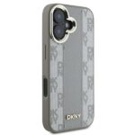 DKNY - Leather Checkered Pattern Magsafe (DKHMP16SPCPVSLE) - iPhone 16 - Beige – Image 6