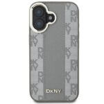 DKNY - Leather Checkered Pattern Magsafe (DKHMP16SPCPVSLE) - iPhone 16 - Beige – Image 7