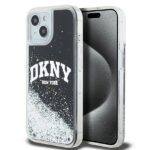 DKNY - Hardcase Liquid Glitter Big Logo (DKHCP15SLBNAEK) - iPhone 15 - Black