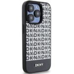 DKNY - Leather Printed Pattern Metal Logo MagSafe (DKHMP15XPSOSPK) - iPhone 15 Pro Max - Black – Image 2