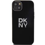 DKNY - Hardcase Liquid Silicone Metal Logo (DKHCP15SSMCBSK) - iPhone 15 - Black – Image 5
