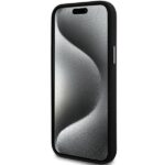 DKNY - Hardcase Liquid Silicone Metal Logo (DKHCP15SSMCBSK) - iPhone 15 - Black – Image 7