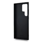 DKNY - Leather Checkered Mono Pattern MagSafe (DKHMS24LPCPVSLK) - Samsung Galaxy S24 Ultra - Black – Image 3