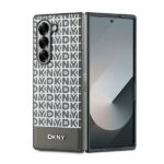 DKNY - Leather Repeat Pattern Bottom Stripe (DKHMZFD6PSOSPW) - Samsung Galaxy Z Fold6 - Brown
