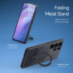 Dux Ducis - Aimo MagSafe Magnetic Stand - Samsung Galaxy S25 Ultra - Black – Image 4