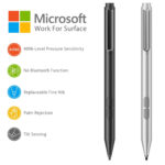 Techsuit - Stylus Pen (F94S) - for Microsoft Surface, Active, Educational Pen, Palm Rejection, AAAA Battery, MPP1.51 - Black – Image 5