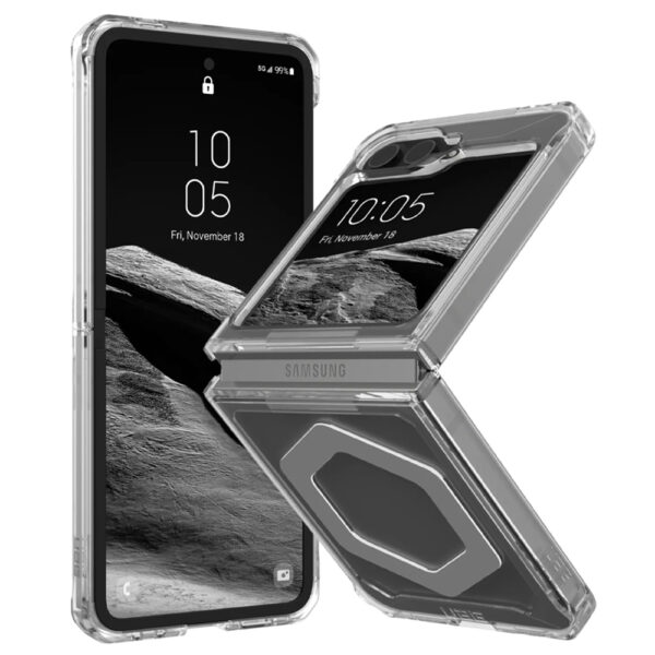 UAG - Plyo MagSafe - Samsung Galaxy Z Flip6 - Ice Silver