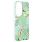 Techsuit - Marble Series - Honor X7b / X7b 5G / 90 SMART - Green Hex – Image 3